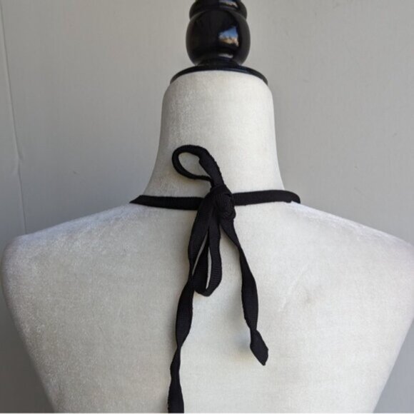 NWT WOW Couture geometric print knit bodycon halter knit dress - Picture 7 of 8